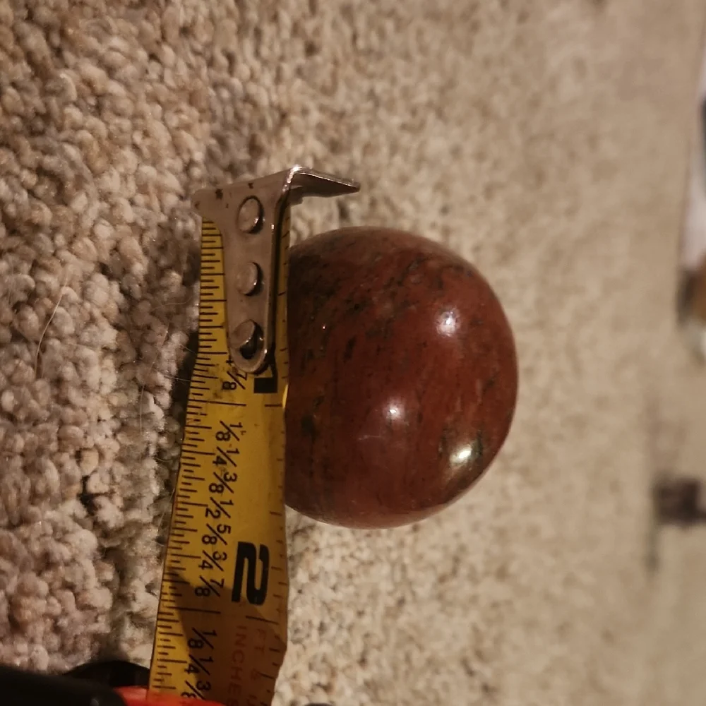 Red Jasper Sphere - Picture 3 of 3